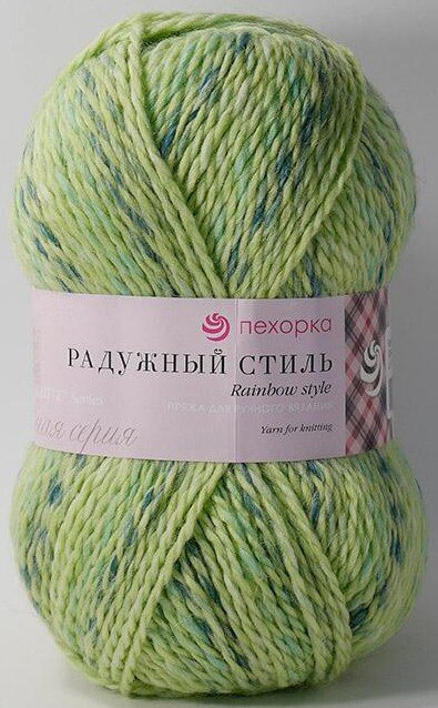 1030 мулине салатовый - голубой 1030 мулине салатовый - голубой